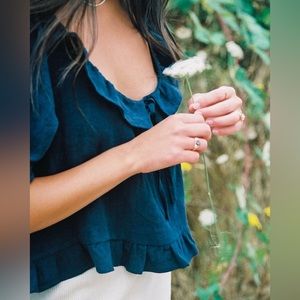 NWOT Harly Jae doll blouse xs